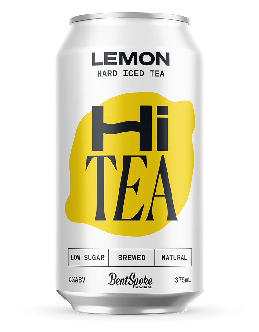 Bentspoke Hi Tea Hard Iced tea Lemon 375ml