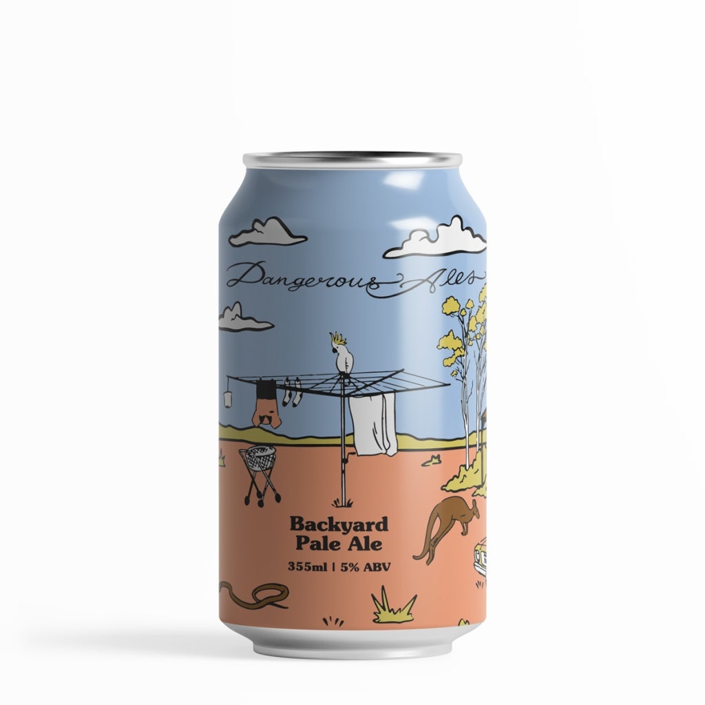 Dangerous Ales Backyard Pale Ale 355ml