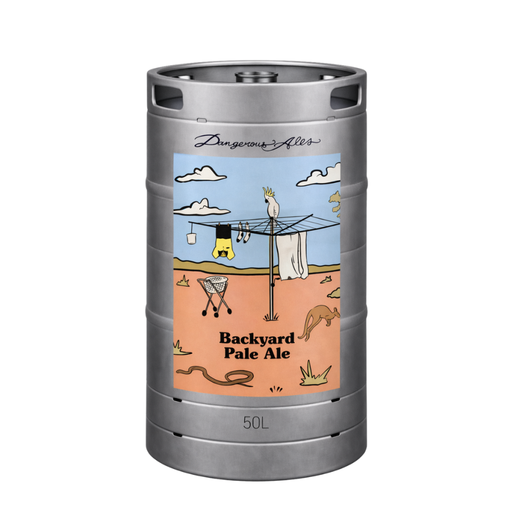 Dangerous Ales Backyard Pale Ale 50l