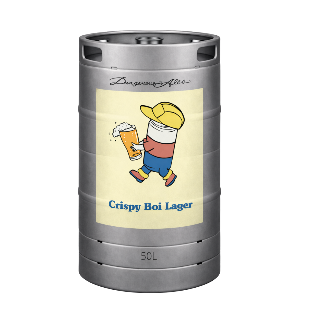 Dangerous Ales Crispy Boi Lager 50l