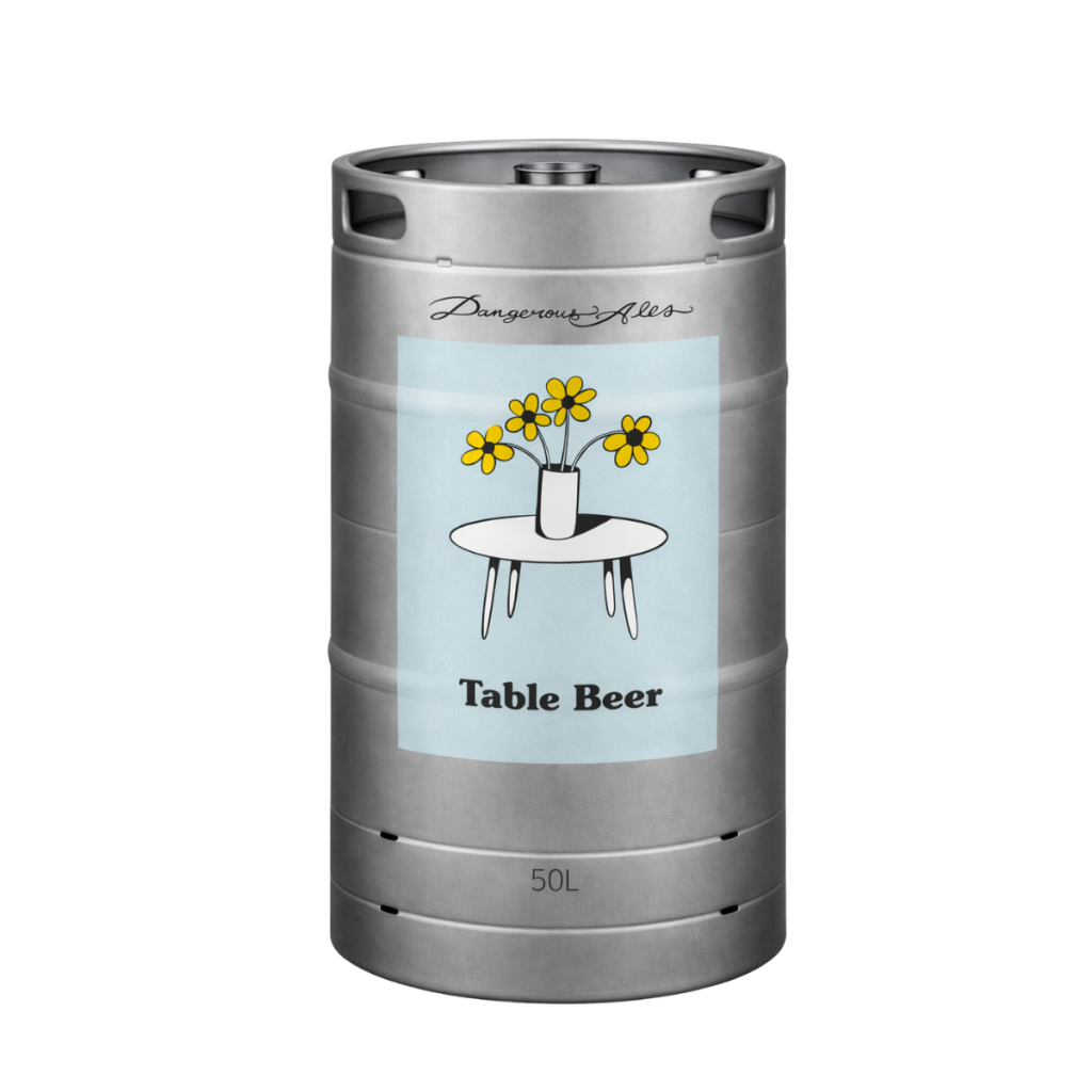 Dangerous Ales Table Beer 50l
