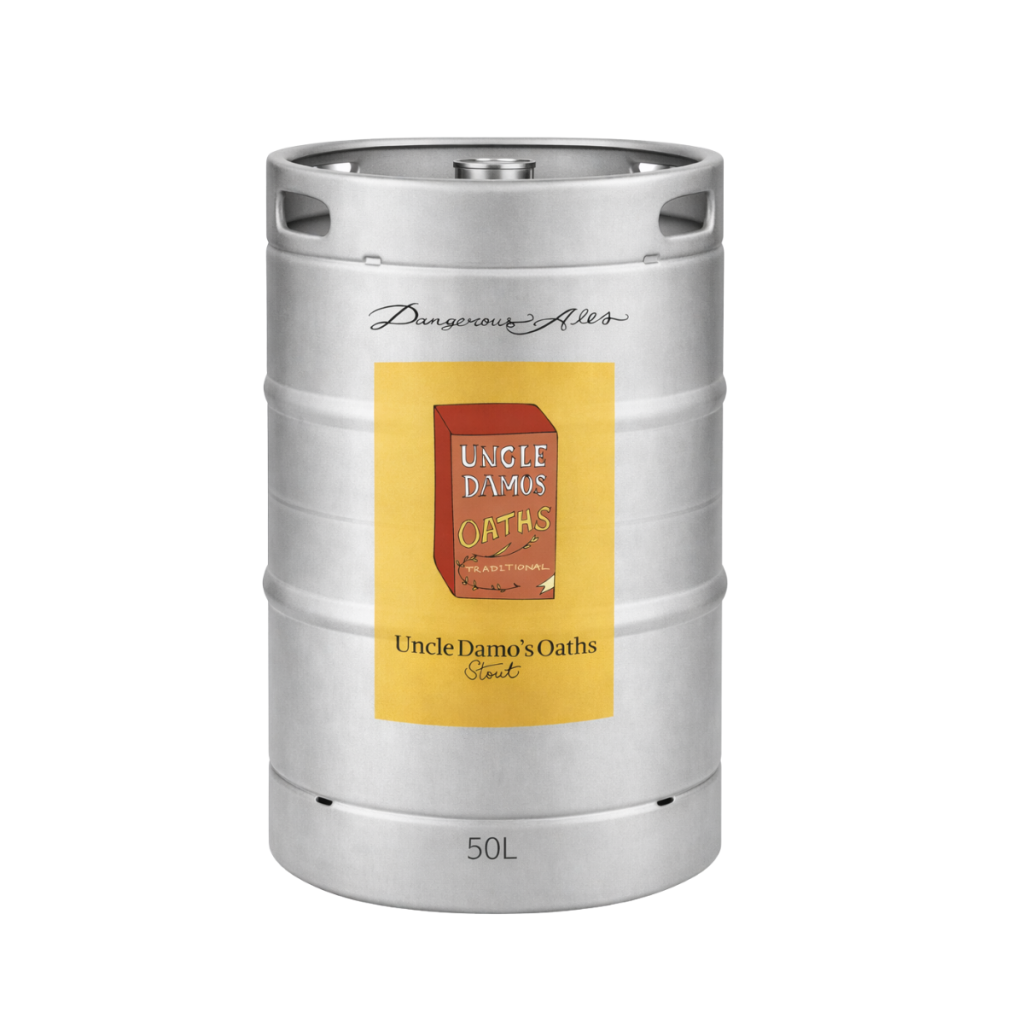 Dangerous Ales Uncle Damo's Oaths Oatmeal Stout 50l