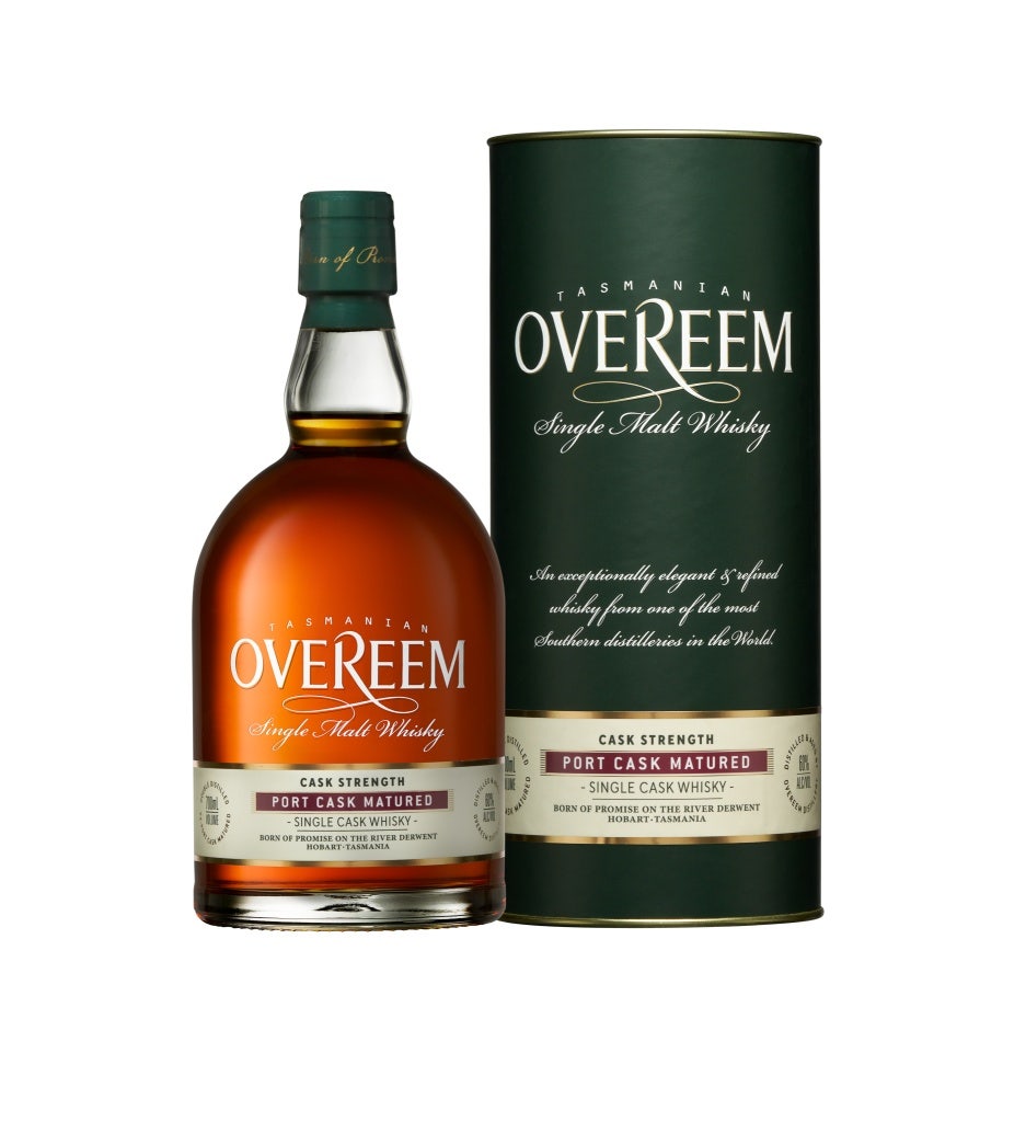 Overeem Distillery 60% Single Malt Whisky Cask Strength Port Finish -