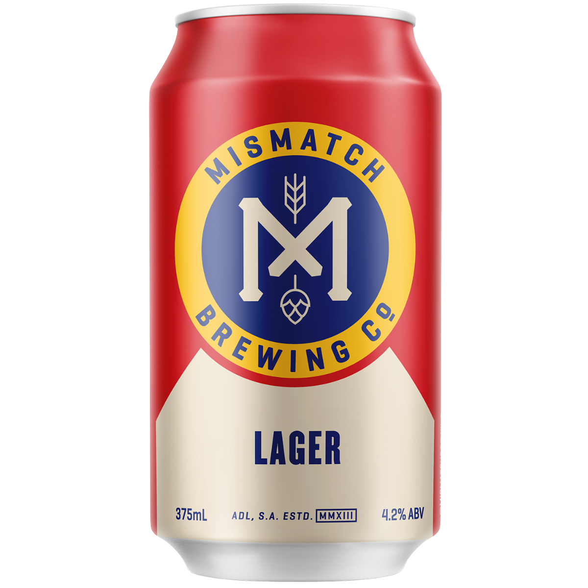 Mismatch Brewing Co. Lager 375mL (4 PACK)