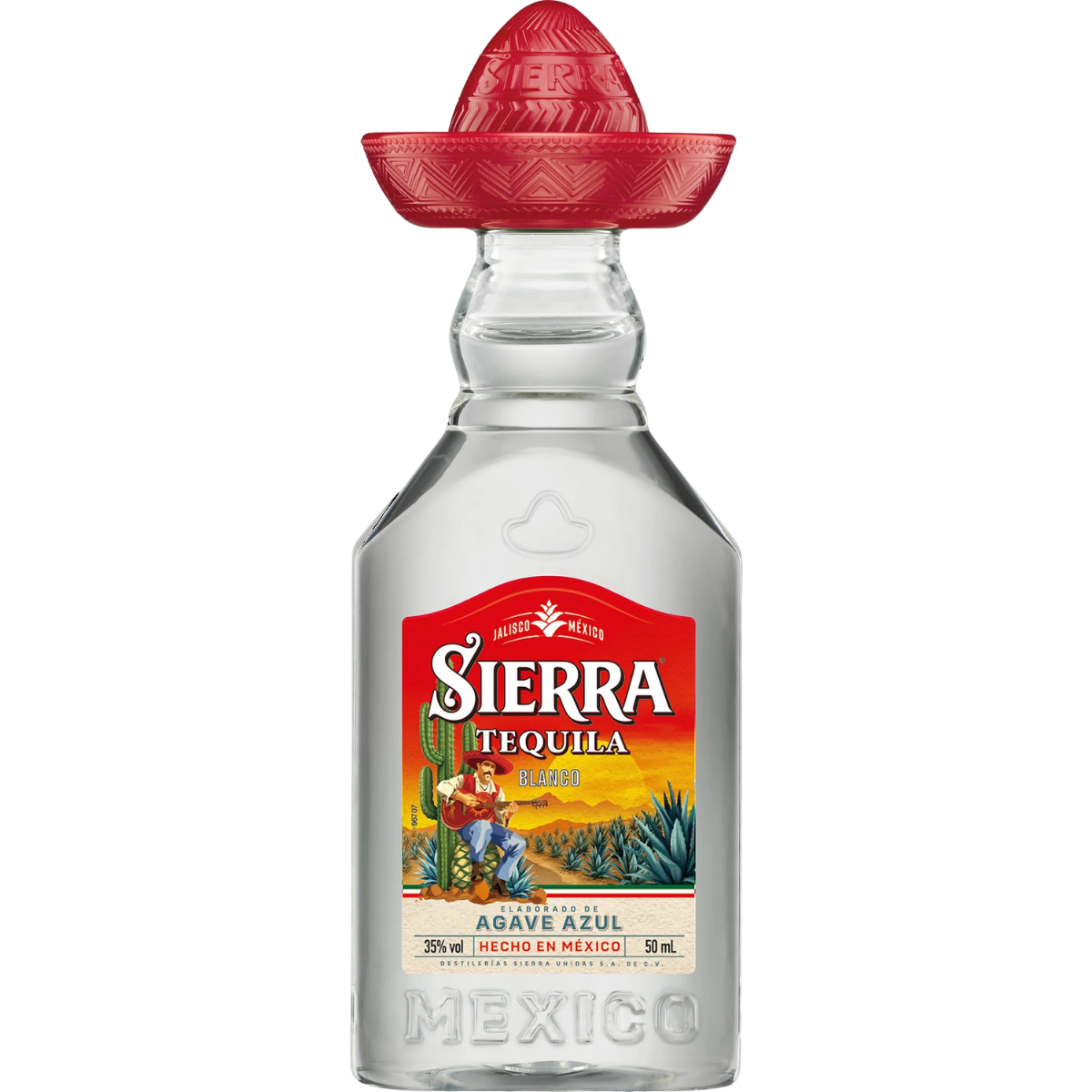Sierra Tequila Blanco Minis 35% 50ml (12pk)