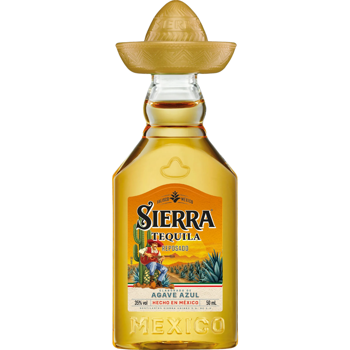 Sierra Tequila Reposado Minis 35% 50ml (12pk)