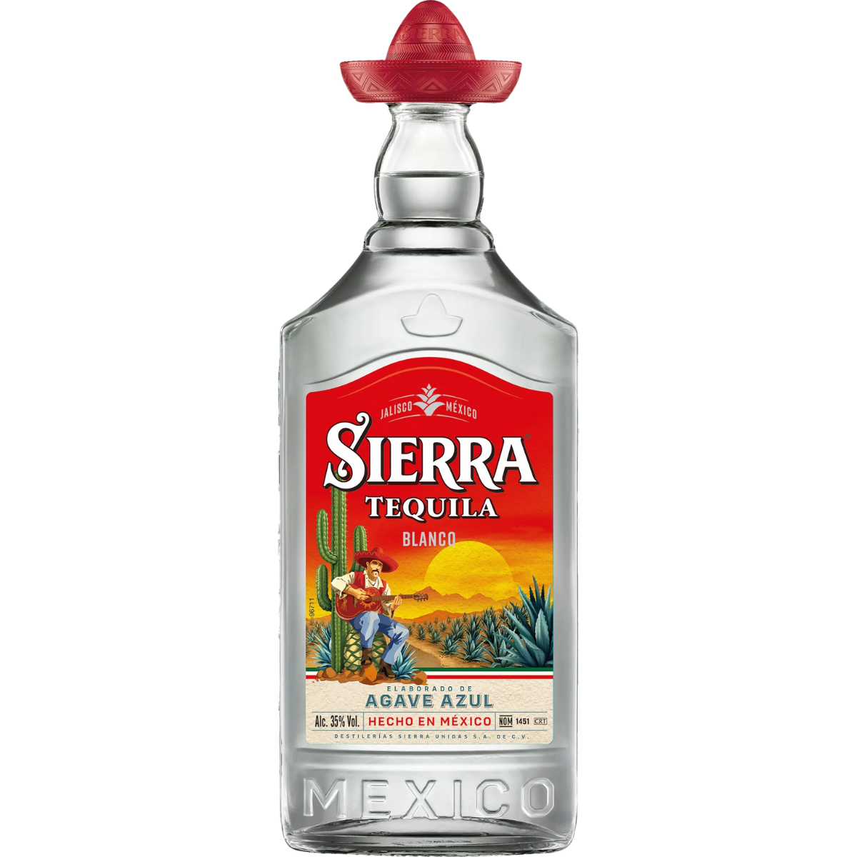 Sierra Tequila Blanco 35% 1Lt