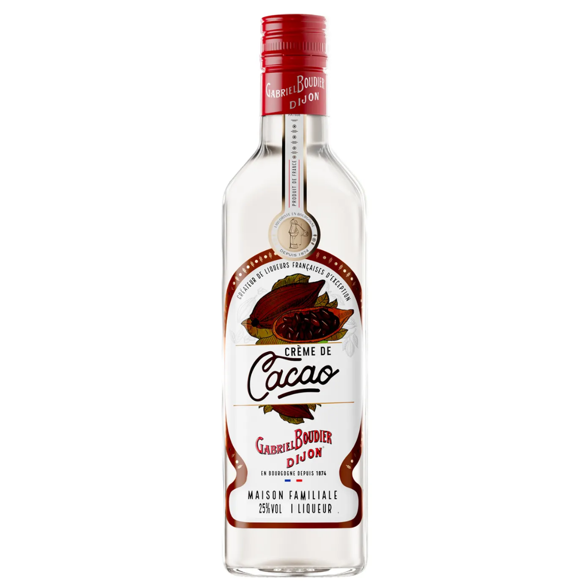 Gabriel Boudier White Cocoa Liqueur Cacao Blanc 700ml