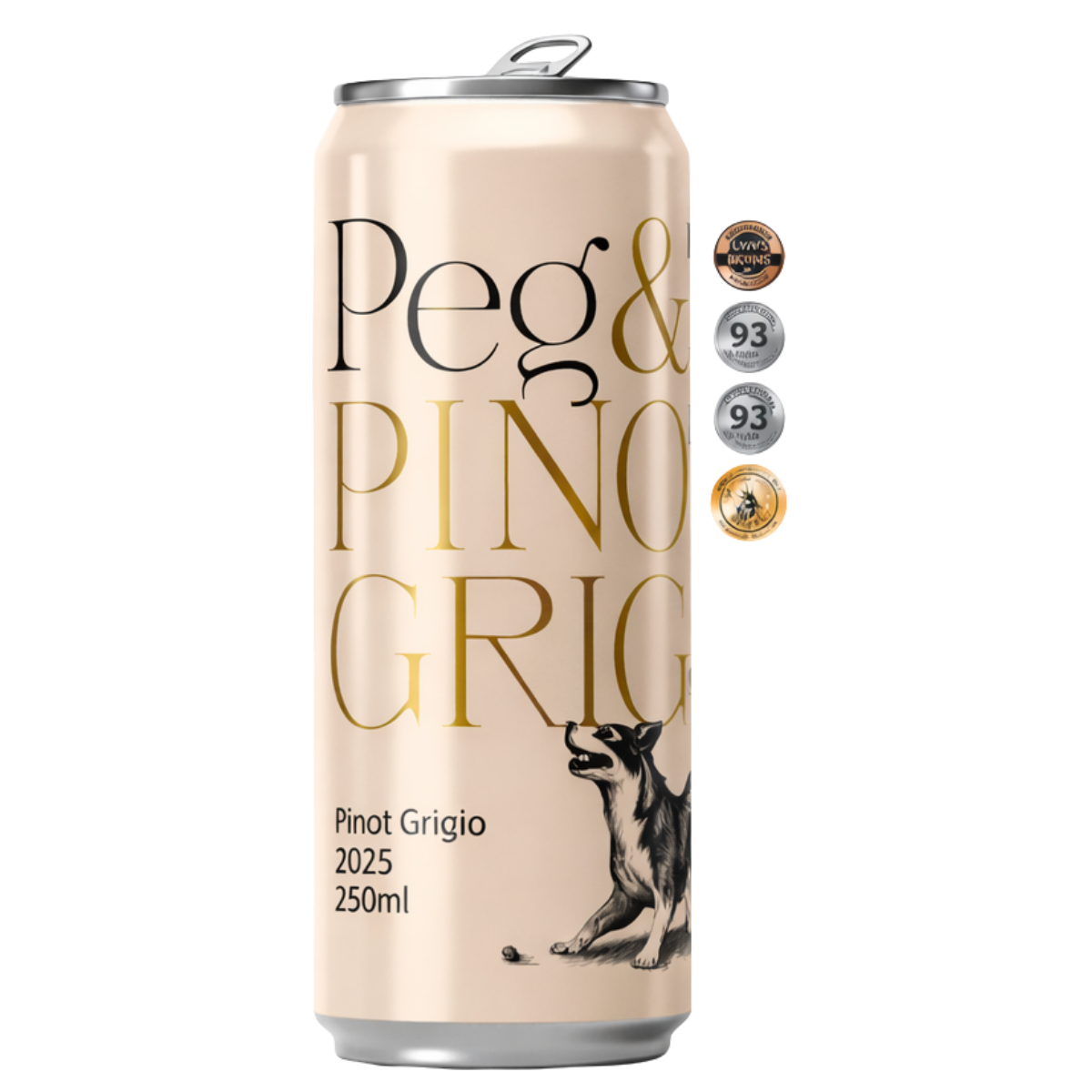 Peg & Bull Pinot Grigio 250ml