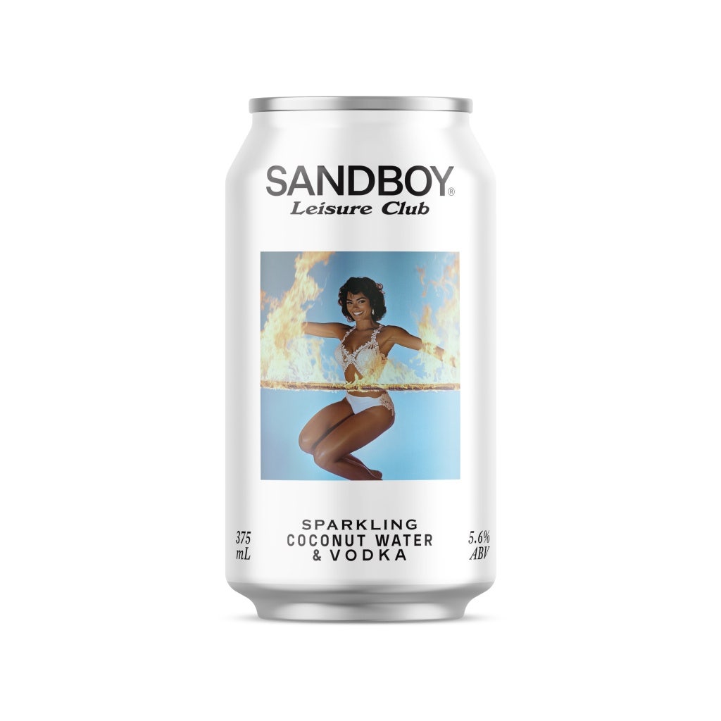 Sandboy Leisure Club Sparkling Coconut Water With Vodka 375ml