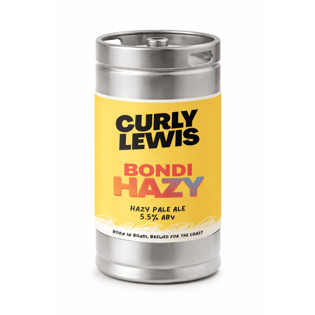 Curly Lewis Bondi Hazy Ale Keg 50000ml
