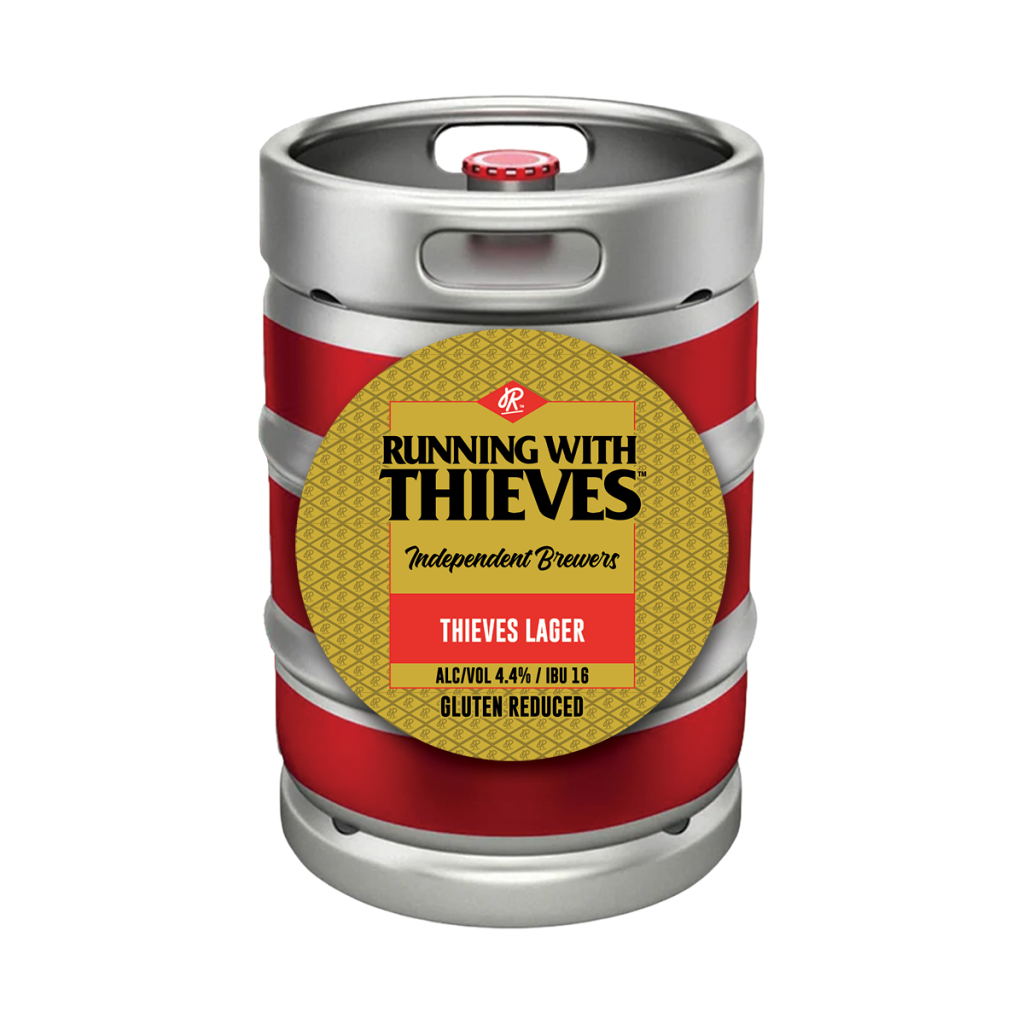 Running With Thieves Lager 49500ml