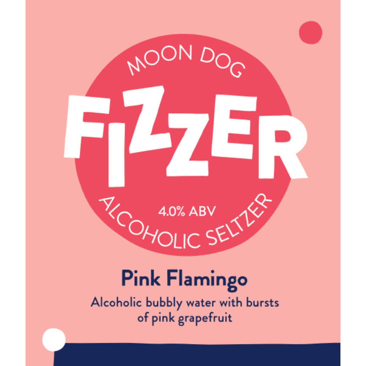 Moon Dog Fizzer Pink Flamingo Seltzer 330ml