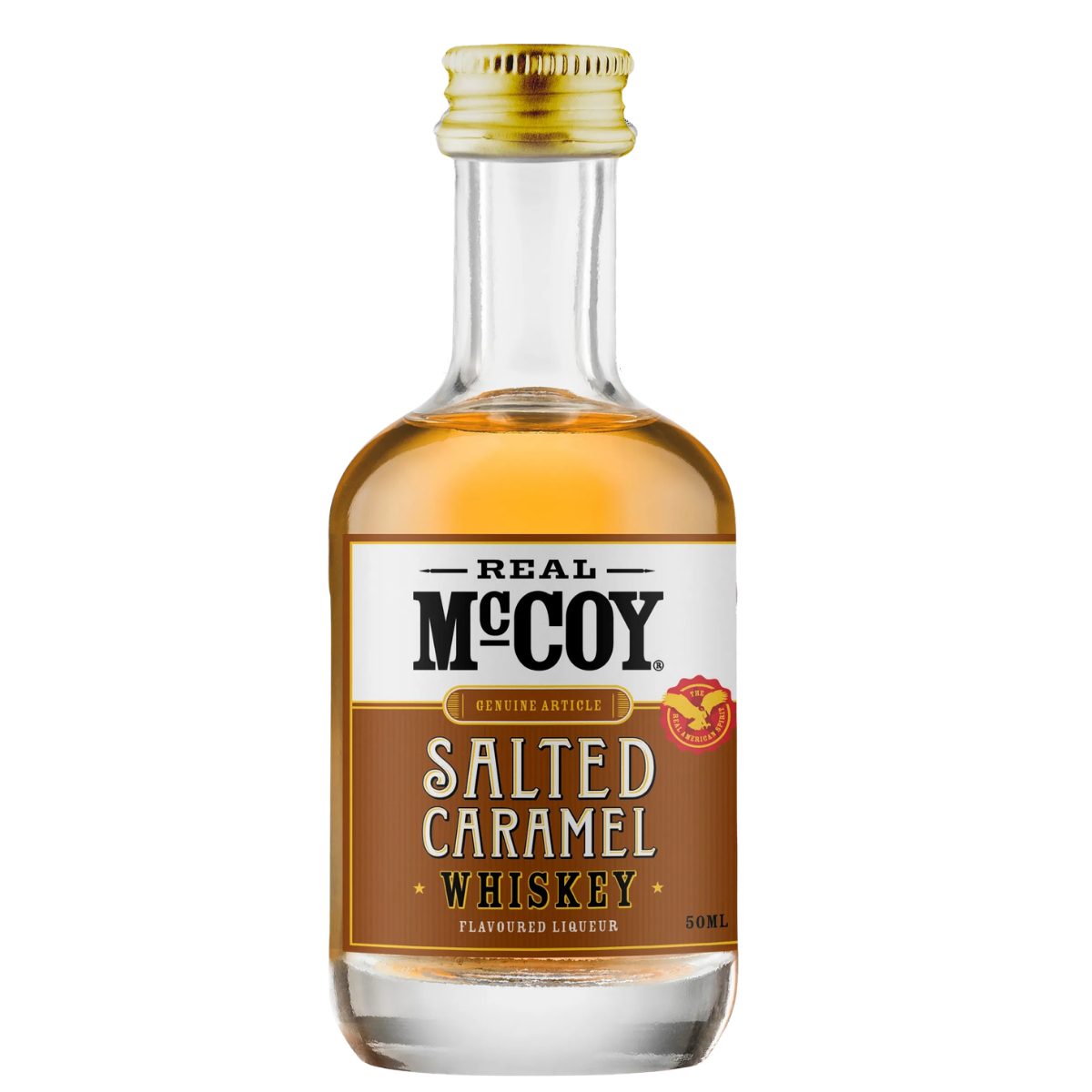Real Mccoy Salted Caramel Mini 50ml (Unit=Sleeve of 20)