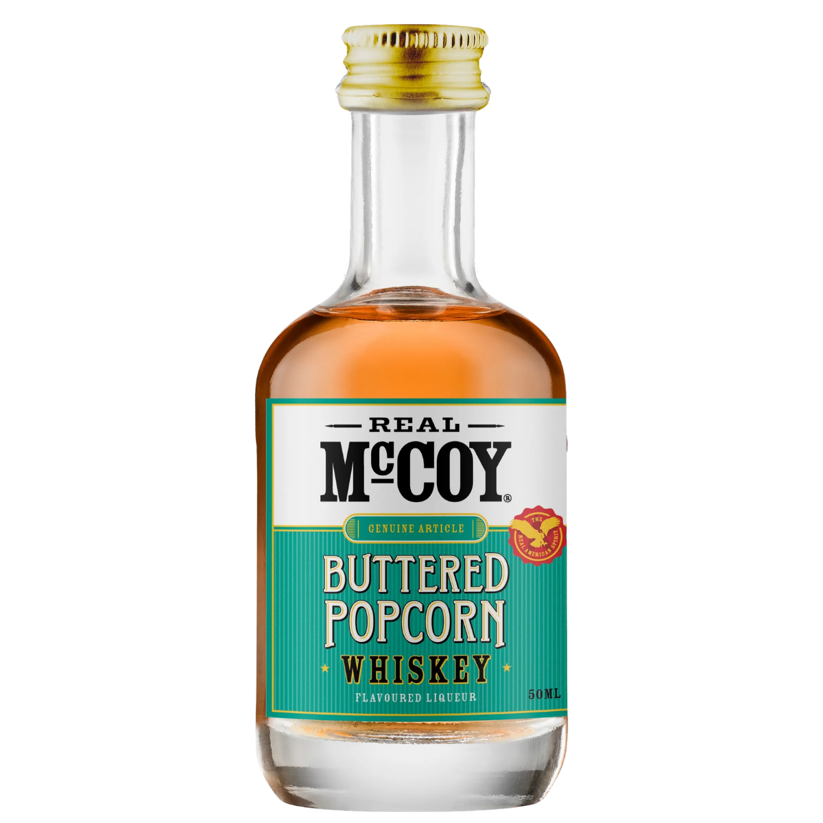 Real Mccoy Buttered Popcorn Mini 50ml (Unit=Sleeve of 20)
