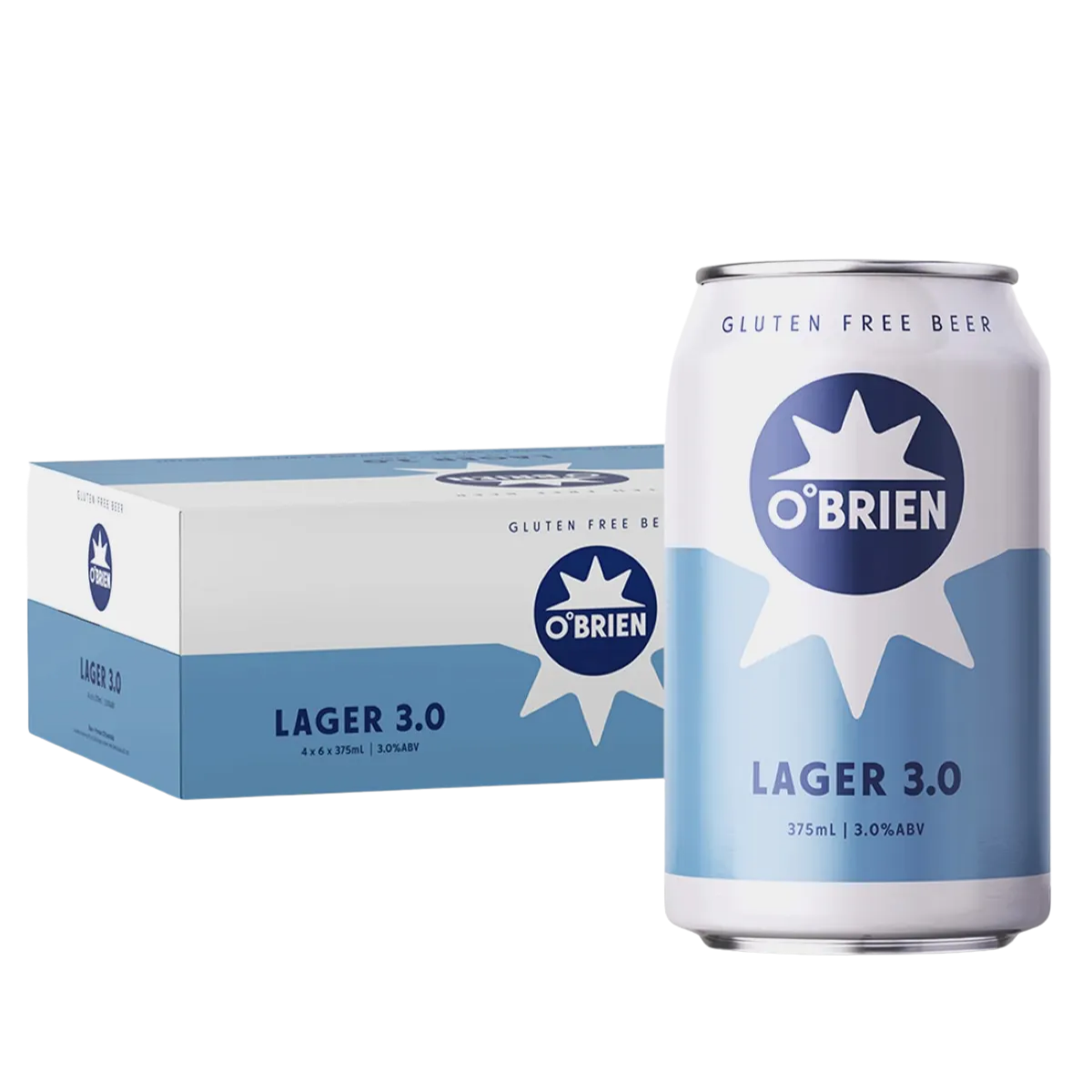 O'Brien gluten Free Lager 3.0 375ml