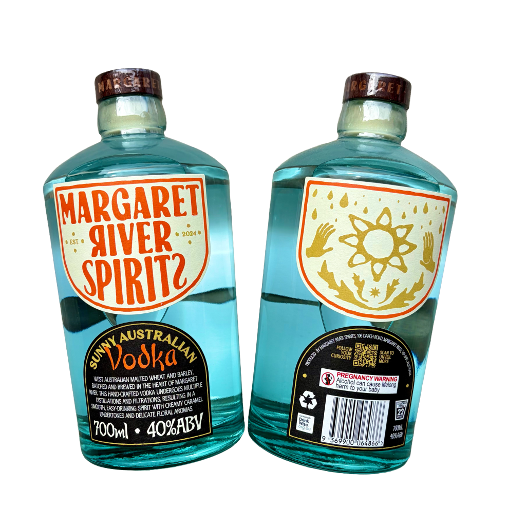 Margaret River Spirits Sunny Australian Vodka