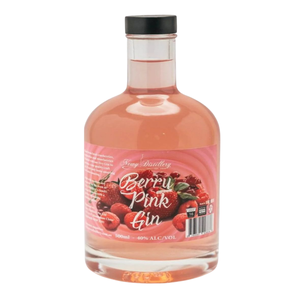 Newy Distillery Berry Pink Gin 500 Ml