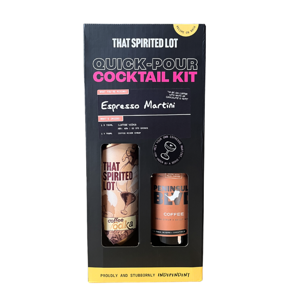 That Spirited Lot Quick Pour Cocktail Kit Espresso Martini 2 Pack