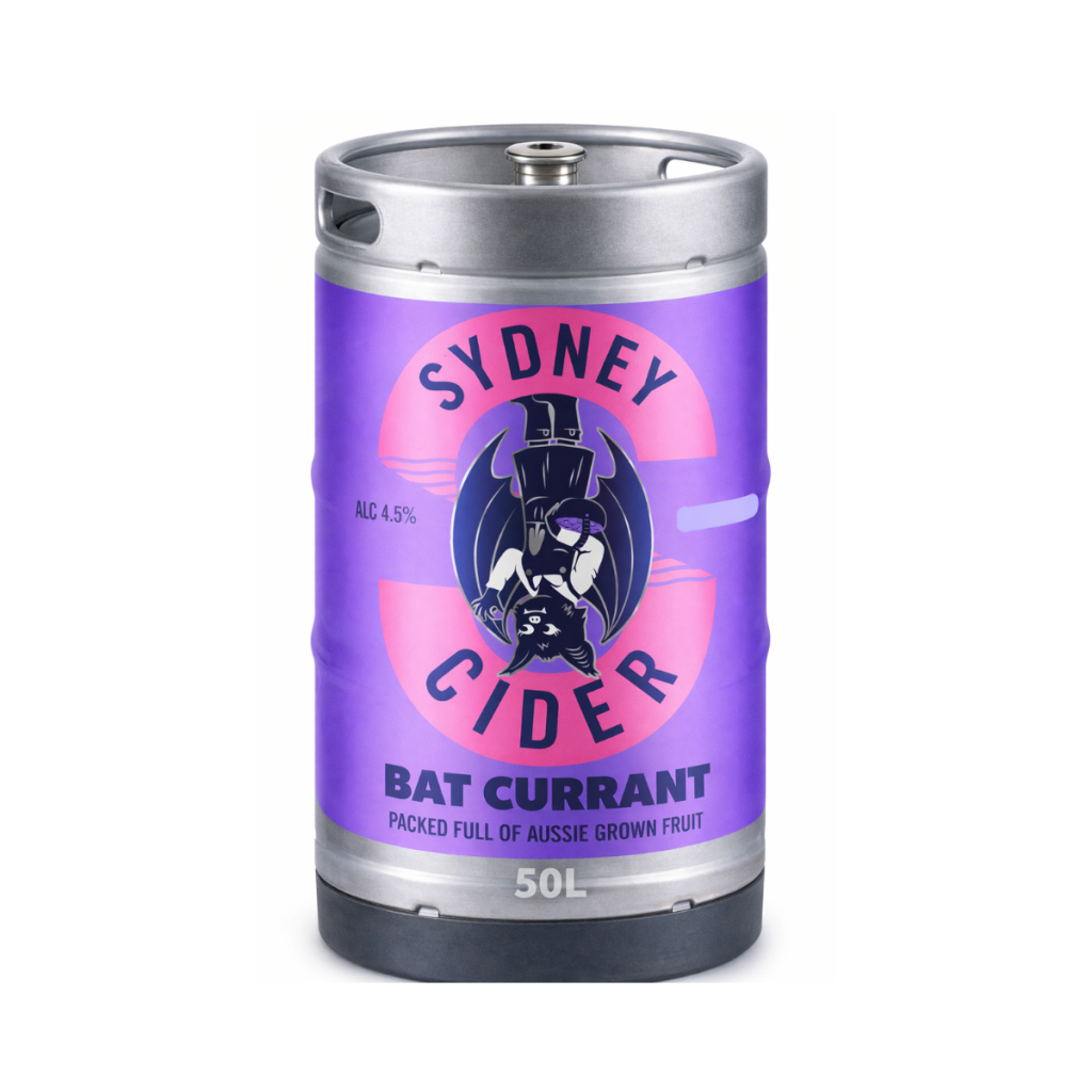 Sydney Brewery Bat Currant Cider 50l