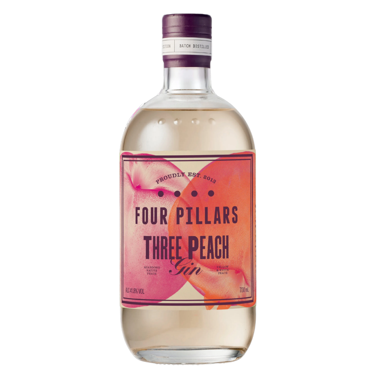 Four Pillars Three Peach Gin 700ml