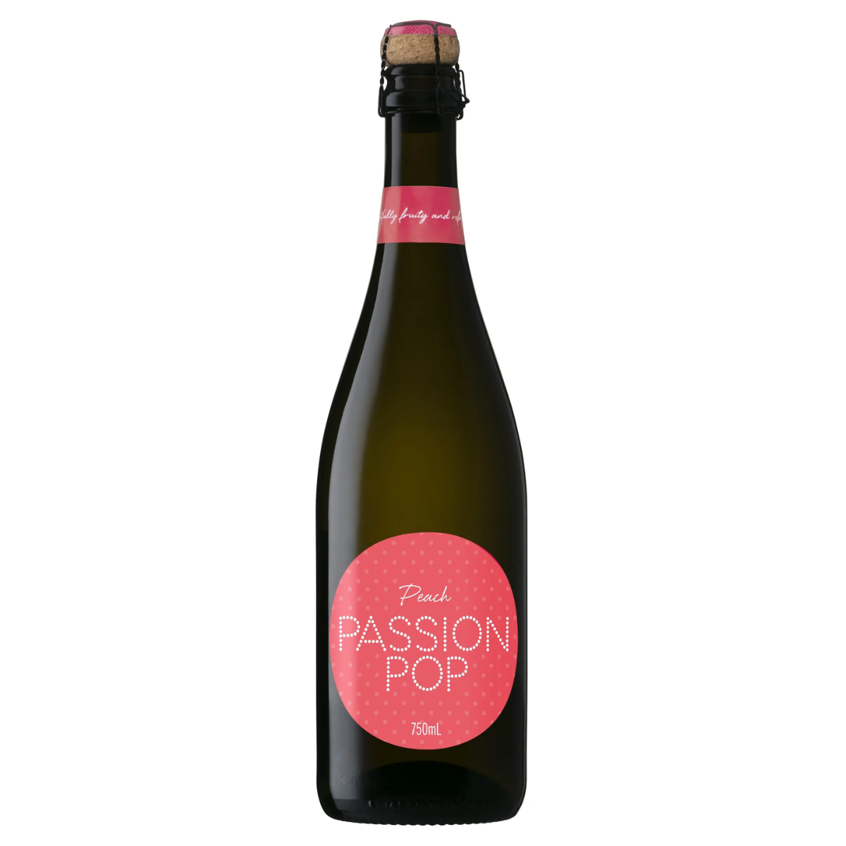 Passion Pop Peach 750ml