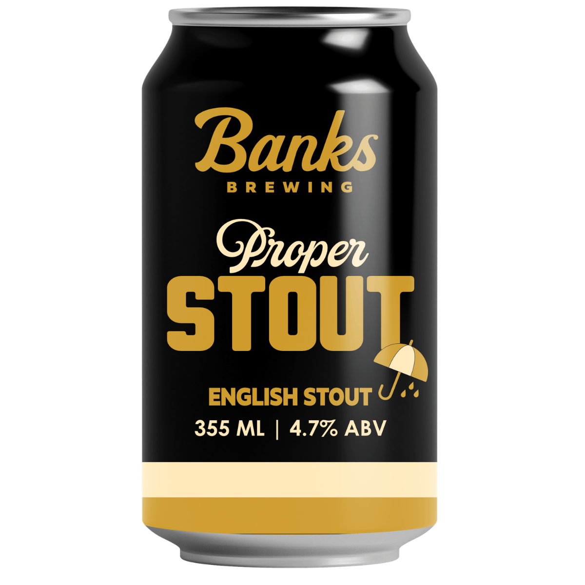 Banks Brewing Proper Stout 355ml