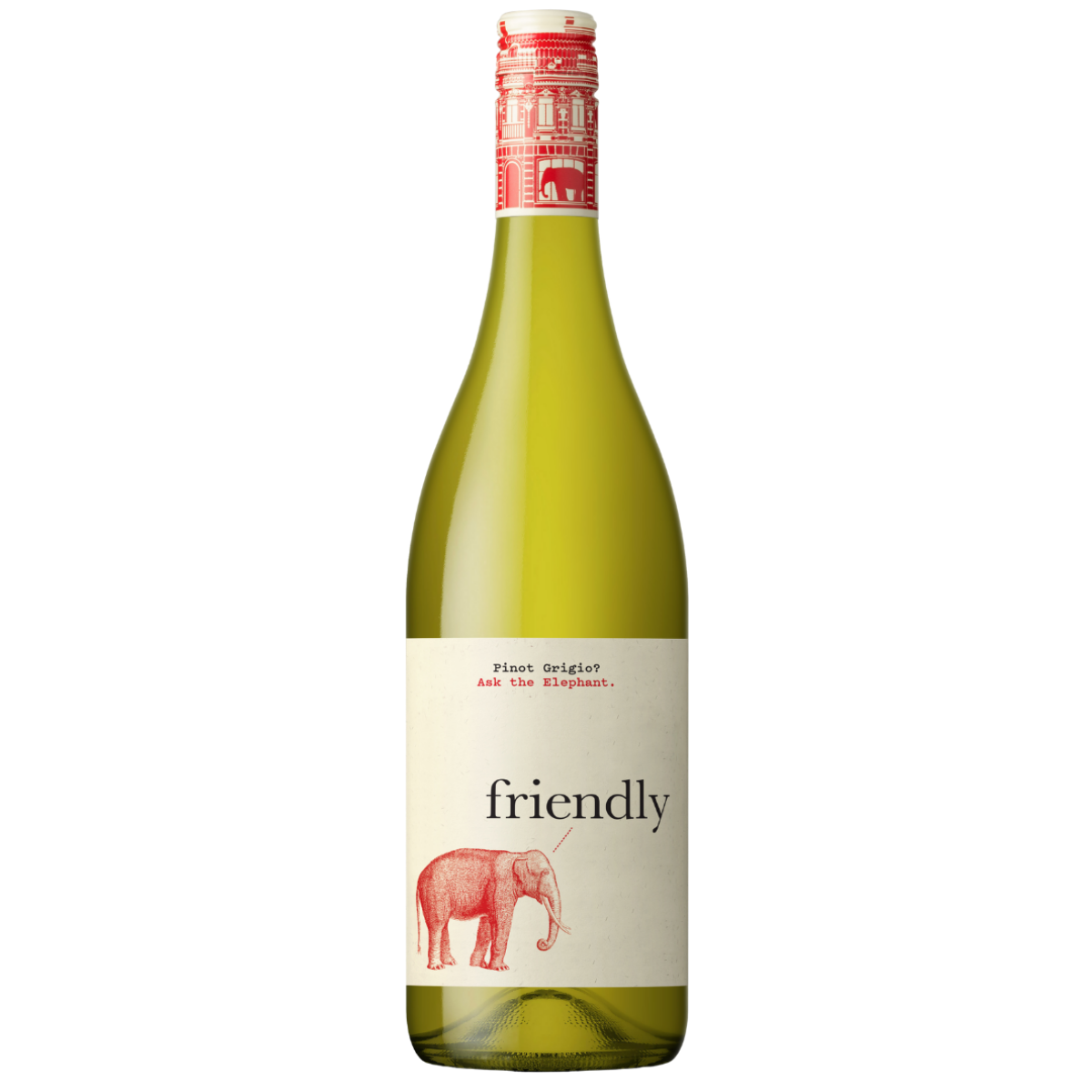 Ask The Elephant Pinot Grigio 750ml