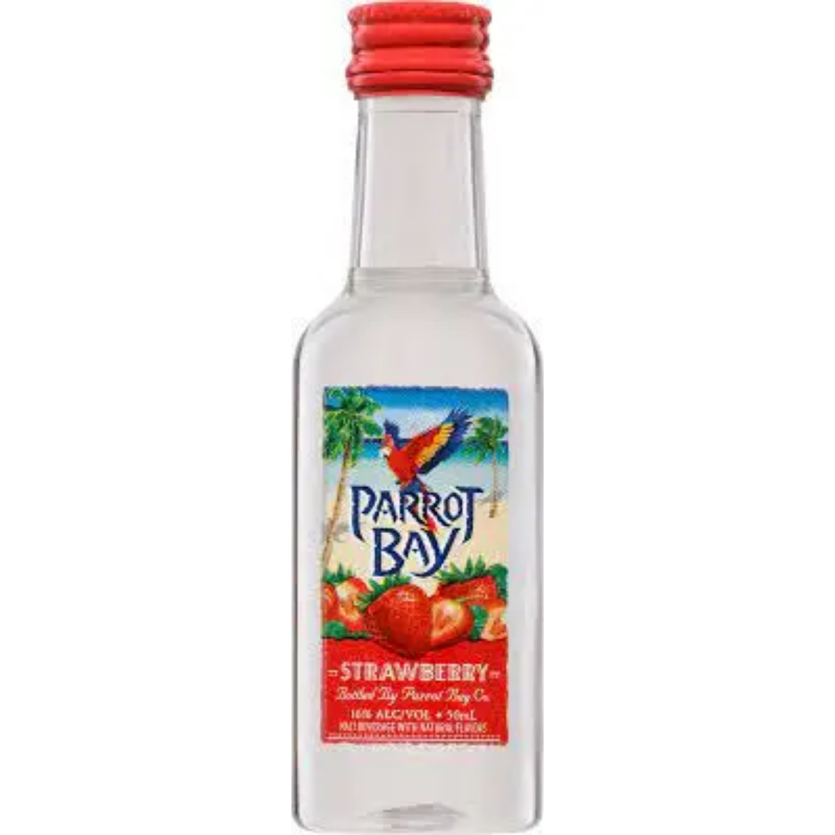 Parrot Bay Strawberry Mini 50ml (Unit=Sleeve of 12)
