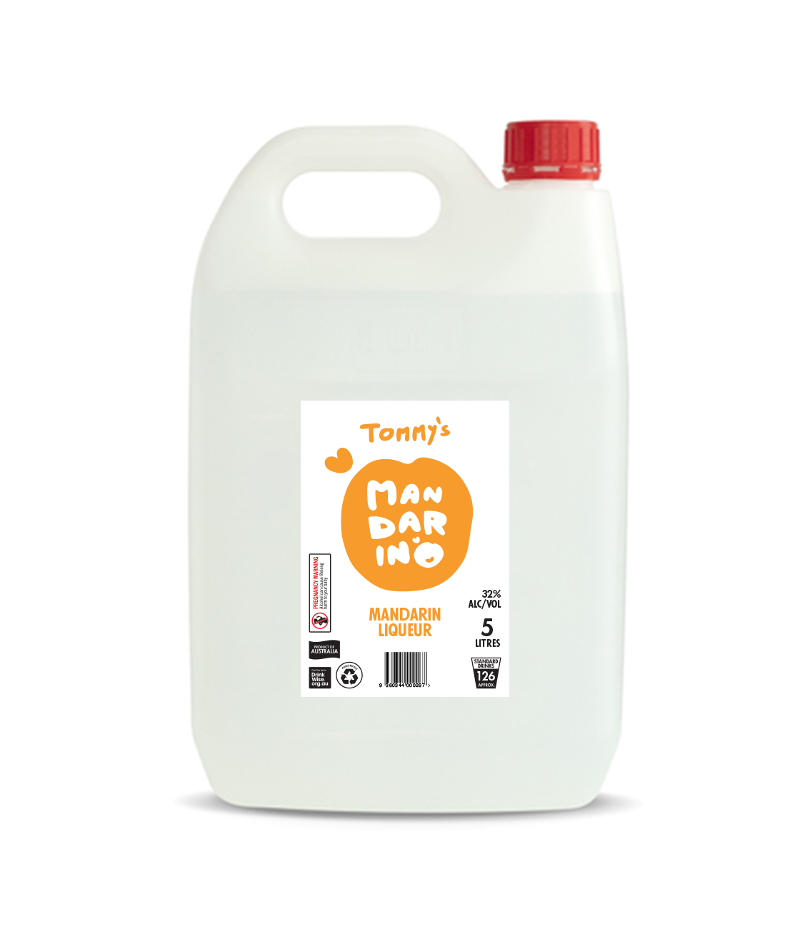 Tommy's Booze Mandarino 5Lt