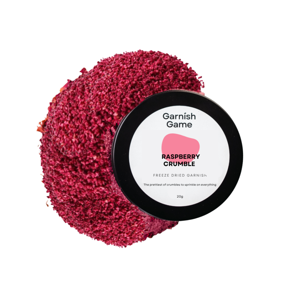 Garnish Game Freeze Dried Raspberry Crumble