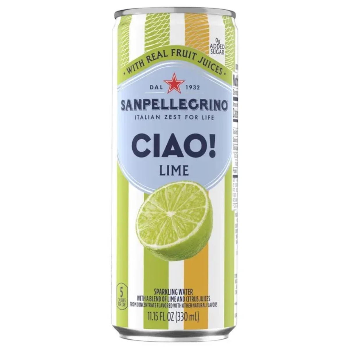 San Pellegrino Ciao Lime 330ml