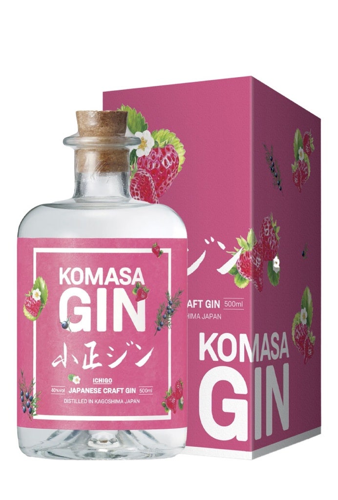 Komasa Gin (Cerbaco) Ichigo Strawberry Japanese Gin 500ml