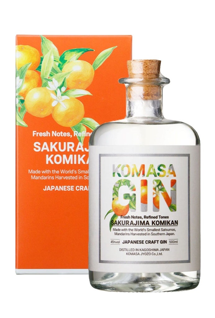 Komasa Gin (Cerbaco) Komikan Japanese 500ml
