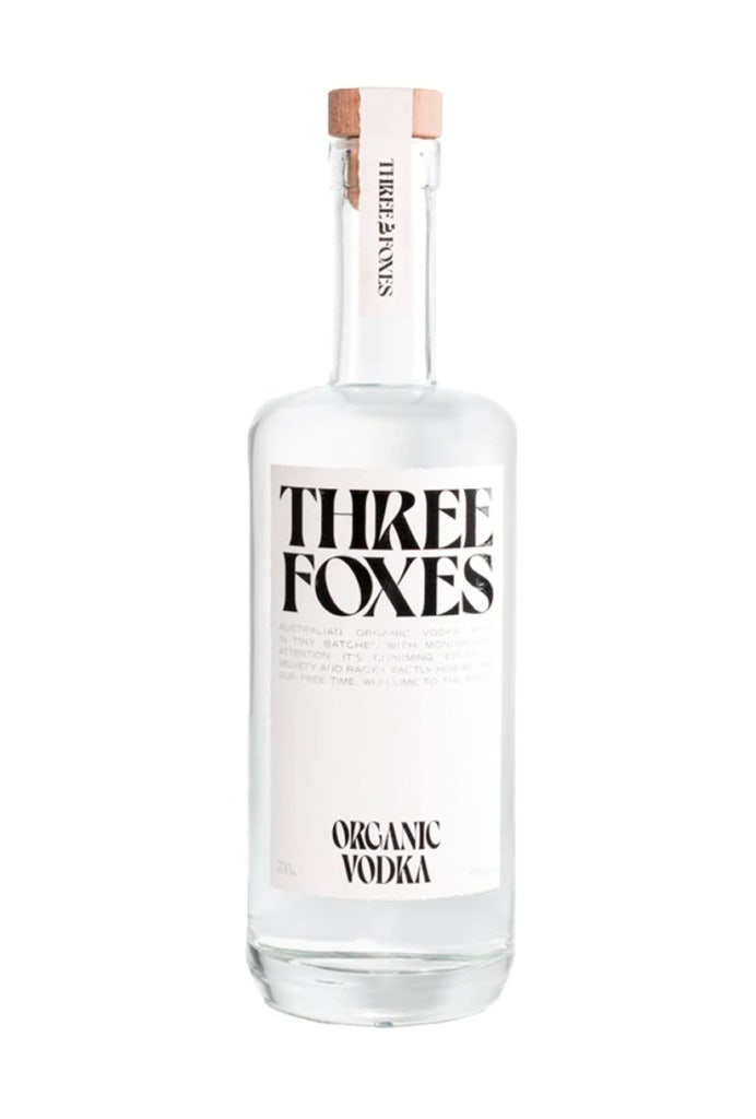 Three Foxes Organic Vodka 700ml