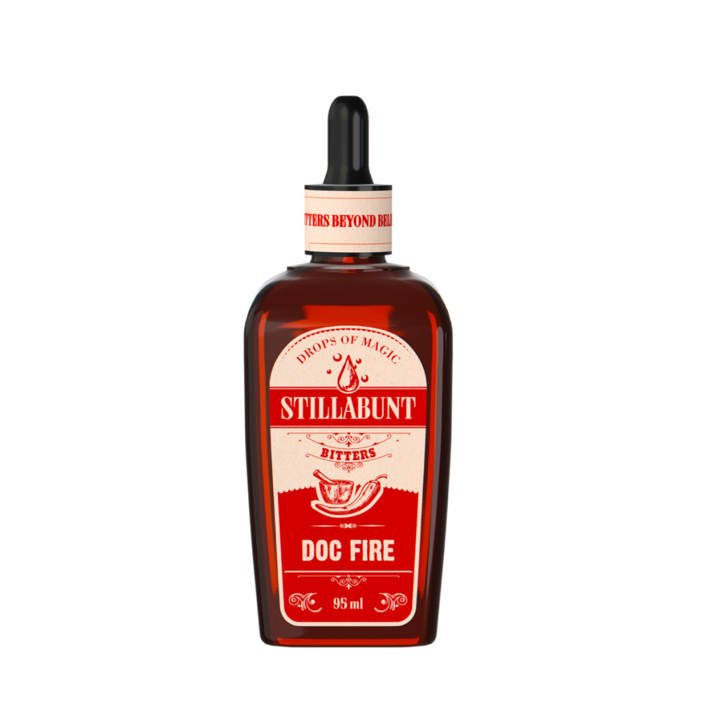Orsadrinks Stillabunt Doc Fire Bitters Glass Dropper Btl 95ml