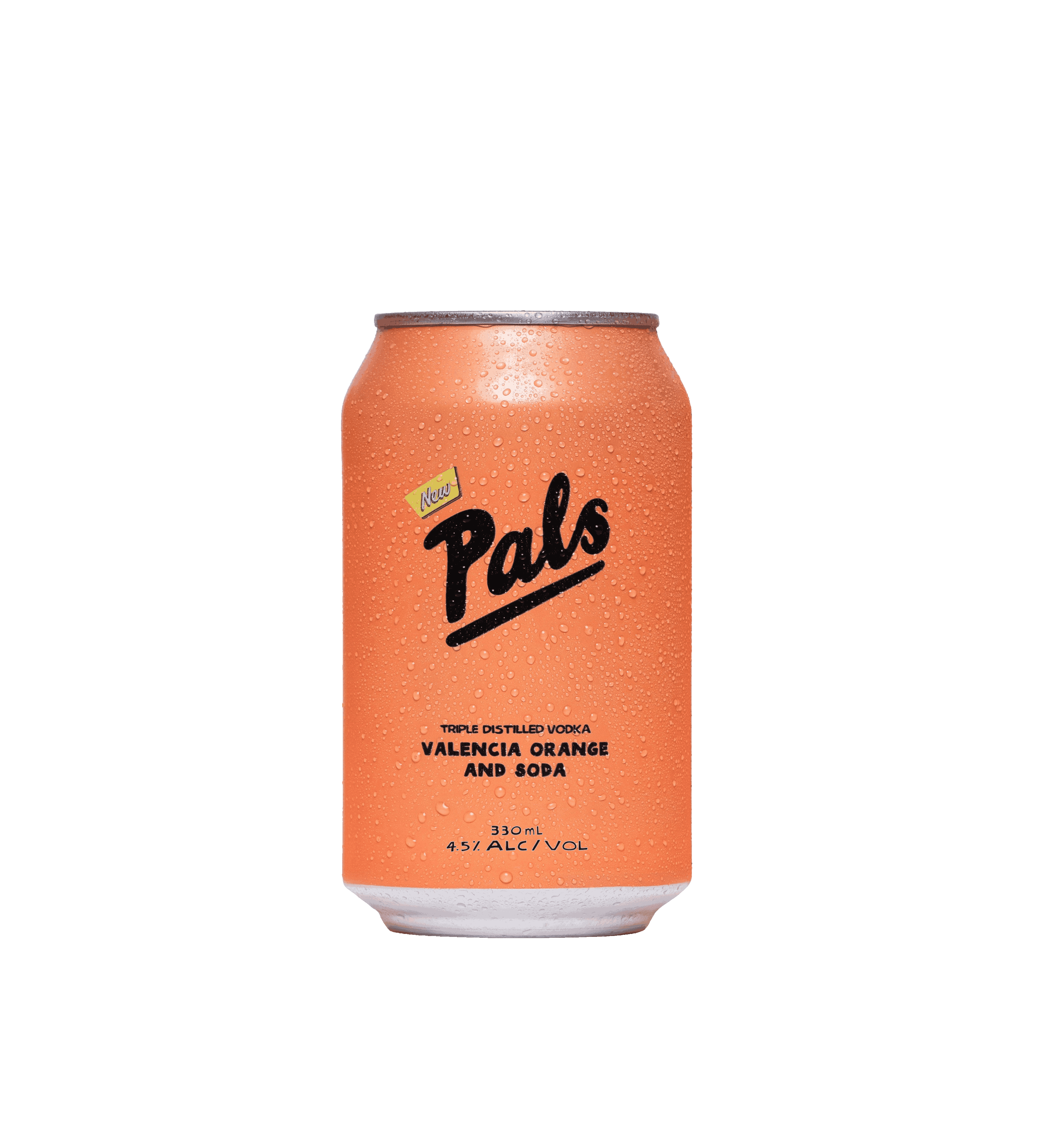 Pals Vodka Valencia Orange & Soda 330ml