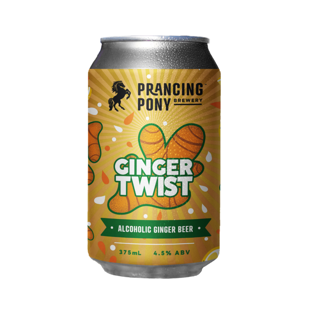 Prancing Pony Ginger Twist Alcoholic Ginger Beer 375 Ml