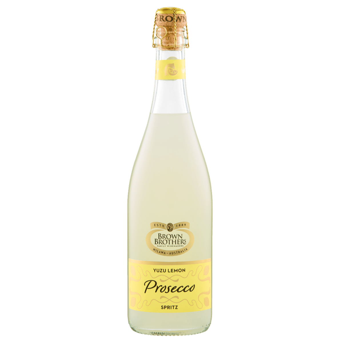 Brown Brothers Prosecco Yuzu Lemon Spritz 750ml
