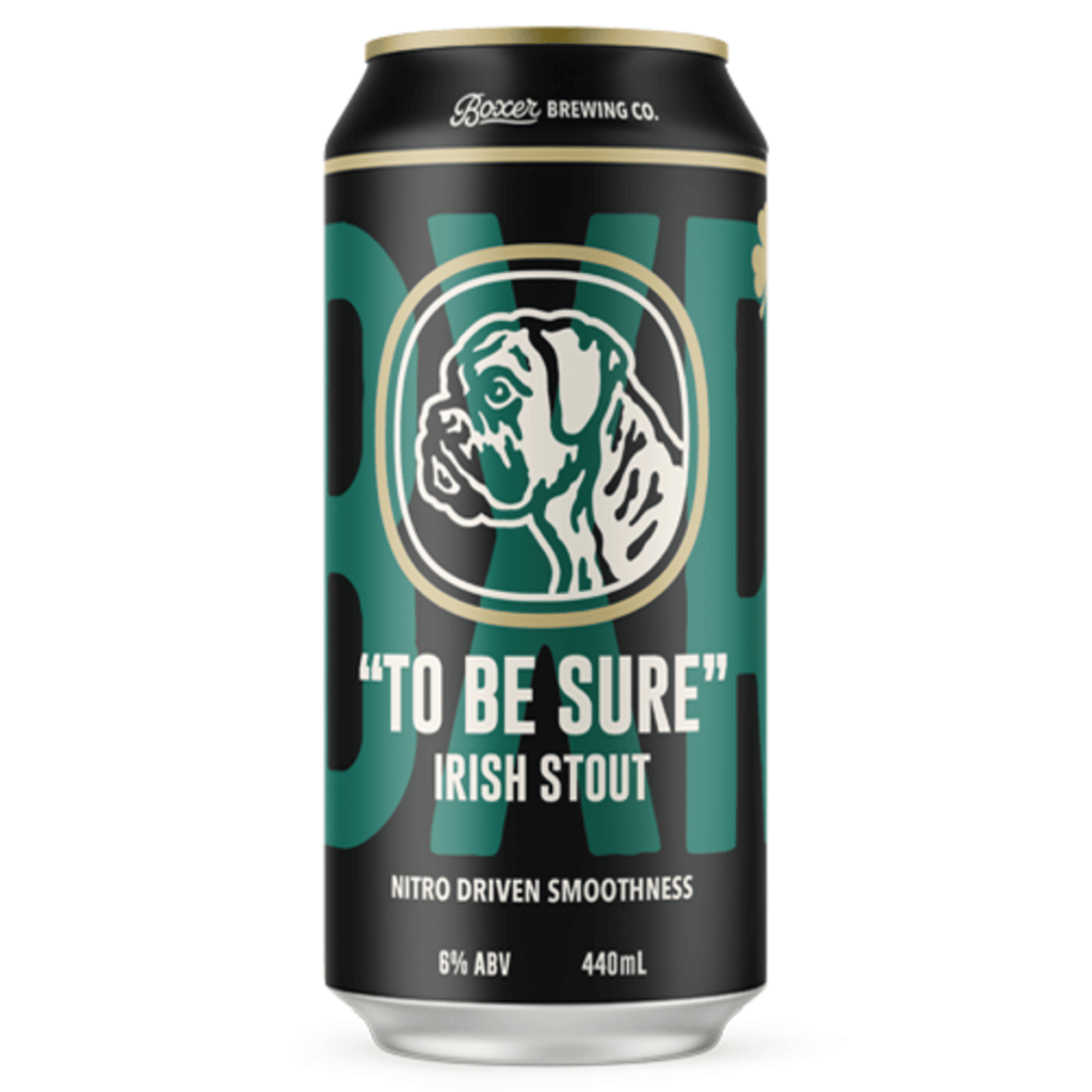 Boxer Brewing To Be Sure Irish Stout Nitro 440ml