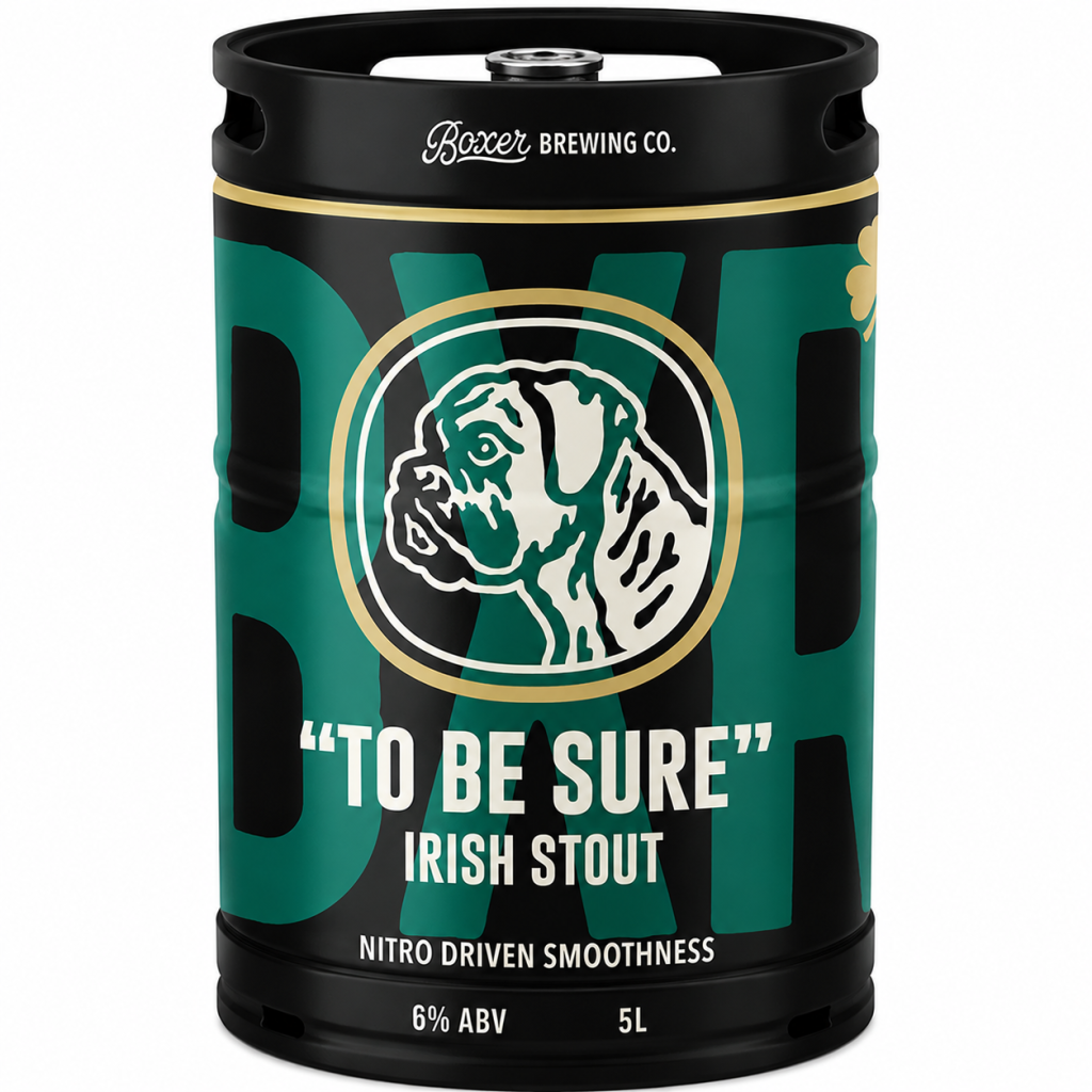 Boxer Brewing To Be Sure Irish Stout Nitro 50l