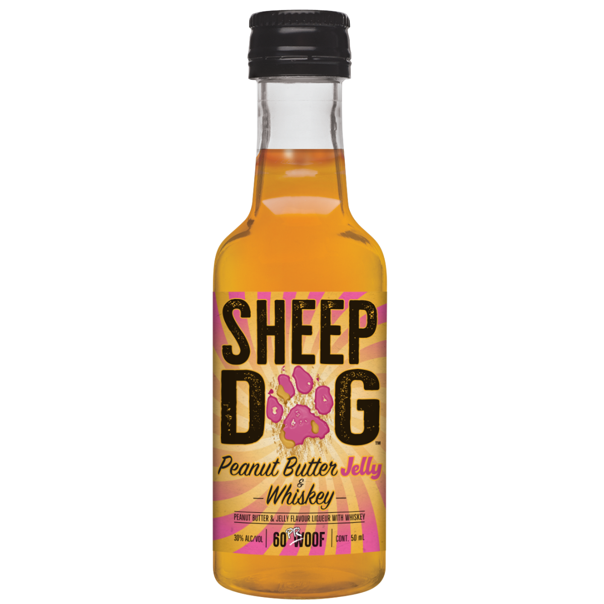 Sheep Dog Peanut Butter Jelly Whiskey 50ml (Unit=Sleeve 10)