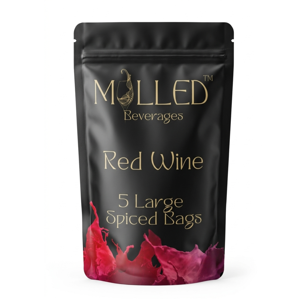 Mulled Beverages Mulled Red Wine Spiced Bags - Large 5 Pack