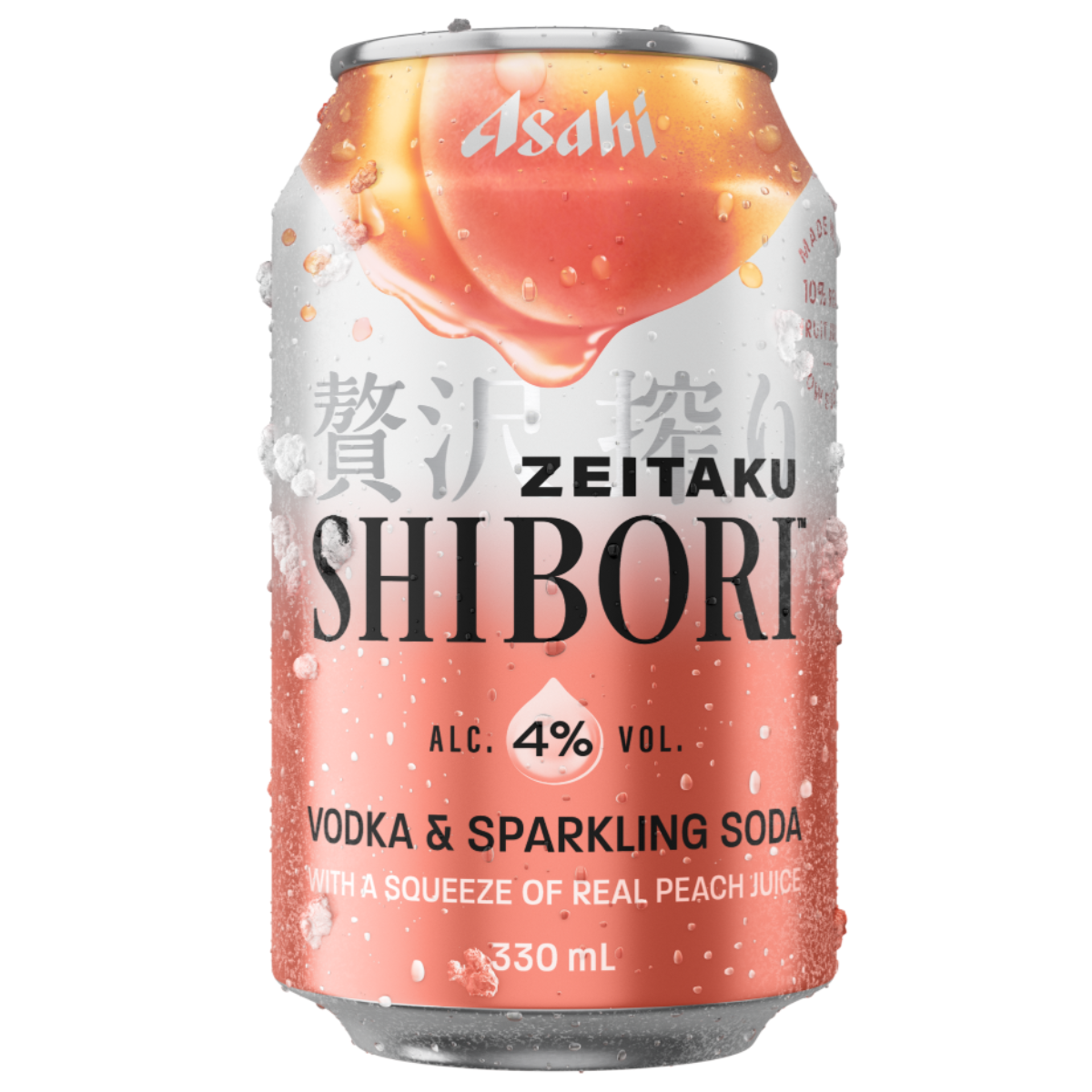 Asahi Zeitaku Shibori Peach 330ml