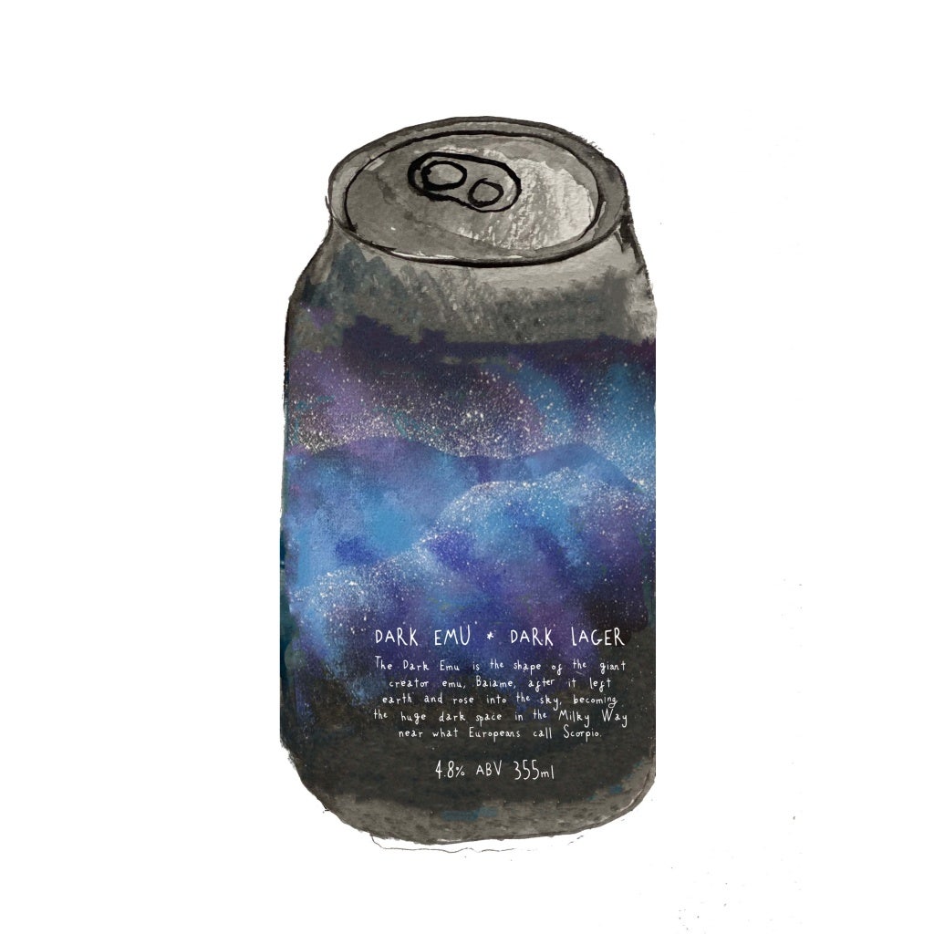 Sailors Grave Dark Emu Dark Lager 355ml
