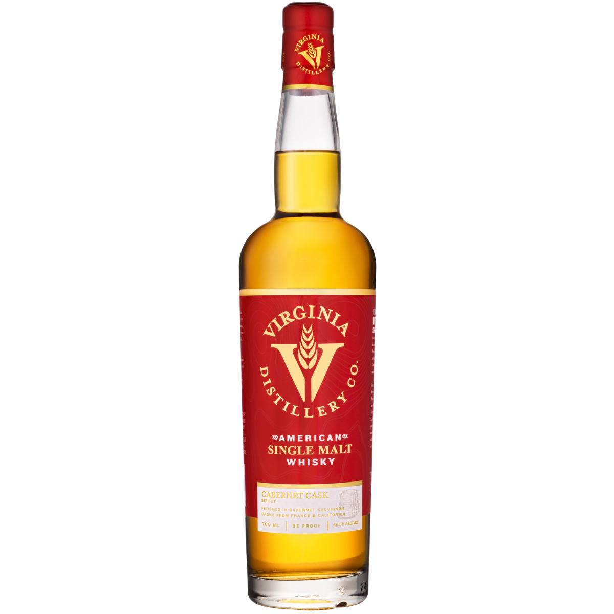 Virginia Distillery Single Malt Cabernet Cask Finish 700ml