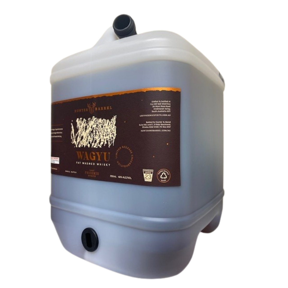 Lost Phoenix Spirits Wagyu Fat Washed Whisky 10Lt