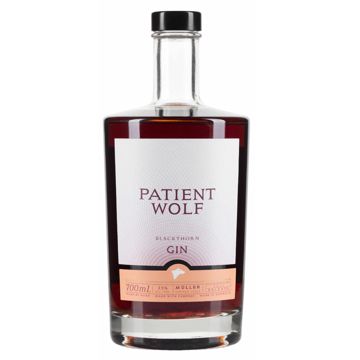 Patient Wolf Blackthorn Gin 700ml