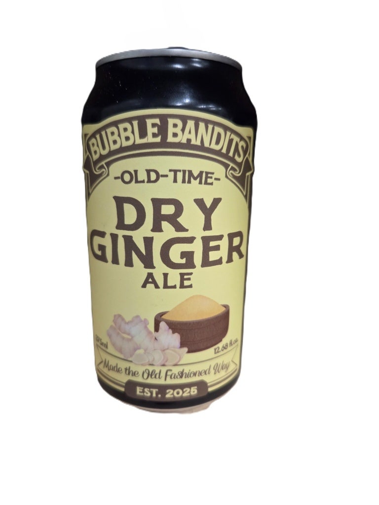 Bubble Bandits Ginger Ale 375ml