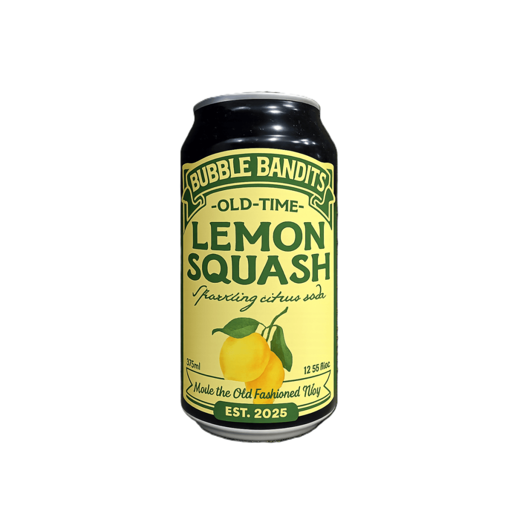 Bubble Bandits Lemon Squash 375ml